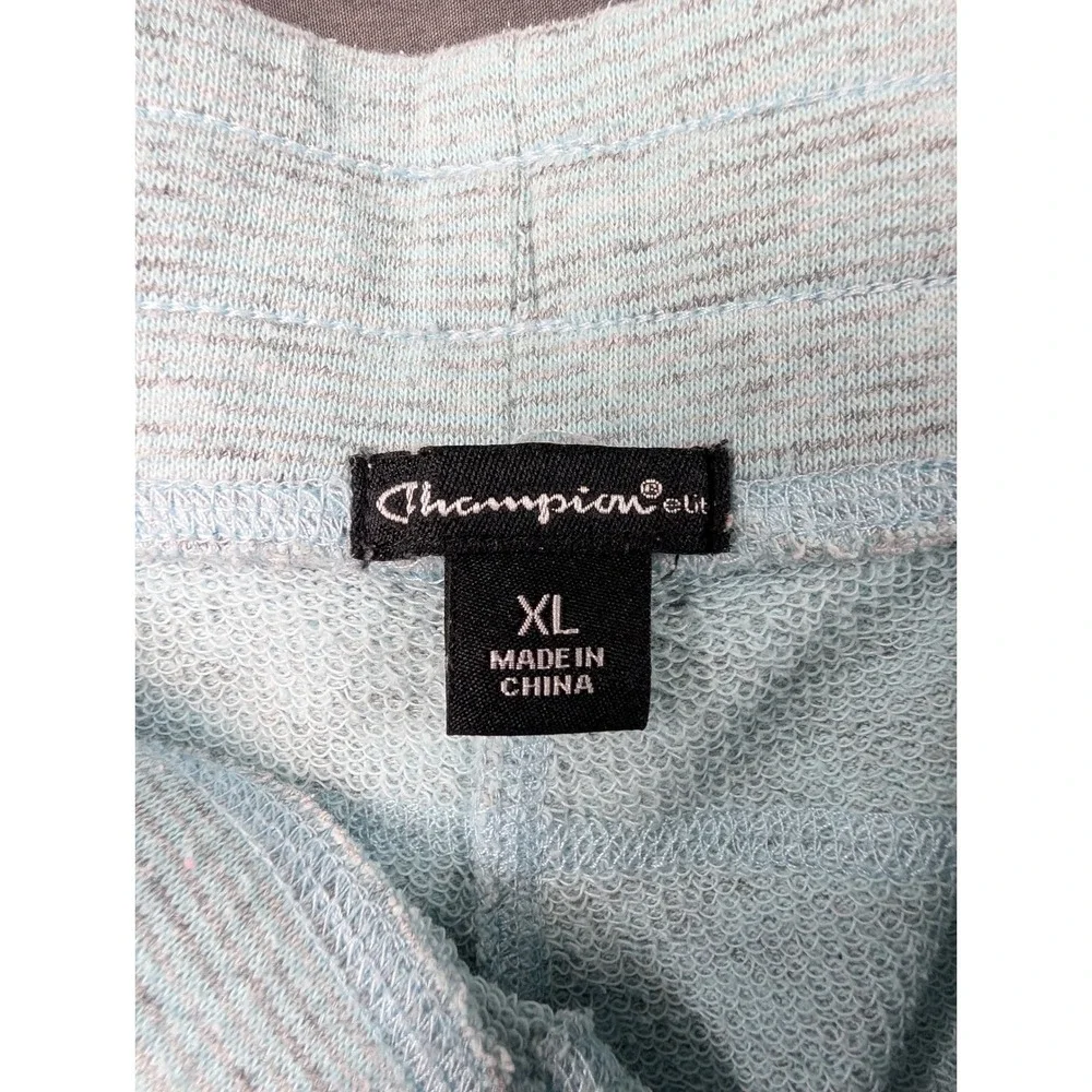 Champion Elite Mens XL Joggers Light Blue Heather Sweatpants 1012416